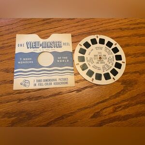 Vintage One View-master Reel #319 Banff National Park Canada Lake Louise